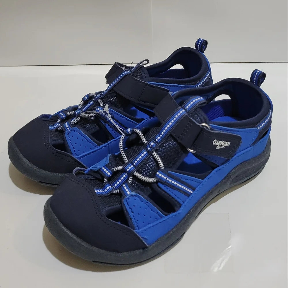 OshKosh B'gosh Toddler Everyplay Flexible Outsole Bump Toe Sandal Blue